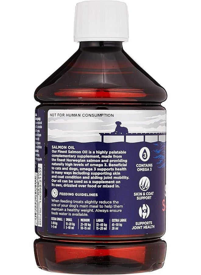 Fish4Dogs Salmon Oil Dog Supplement 500ml - Image 3